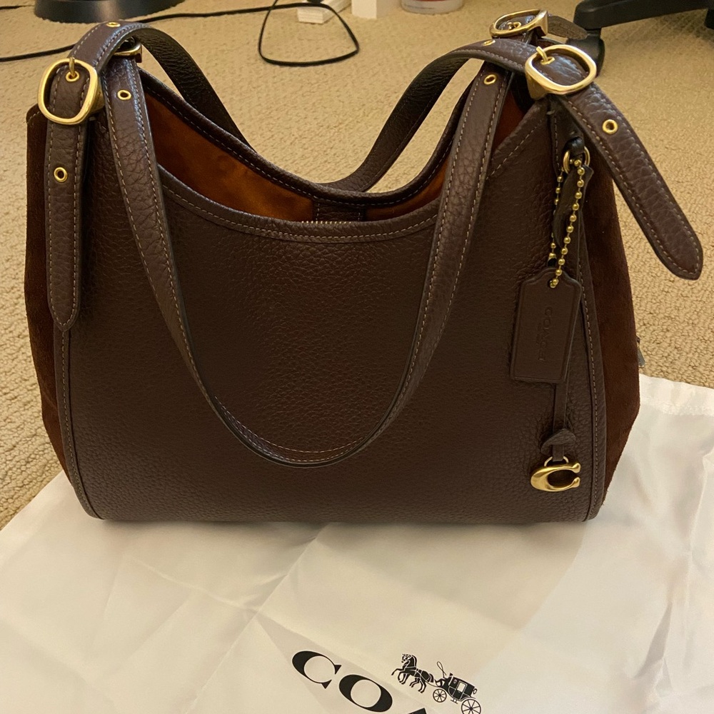 Coach Lori bag in maple/brass
